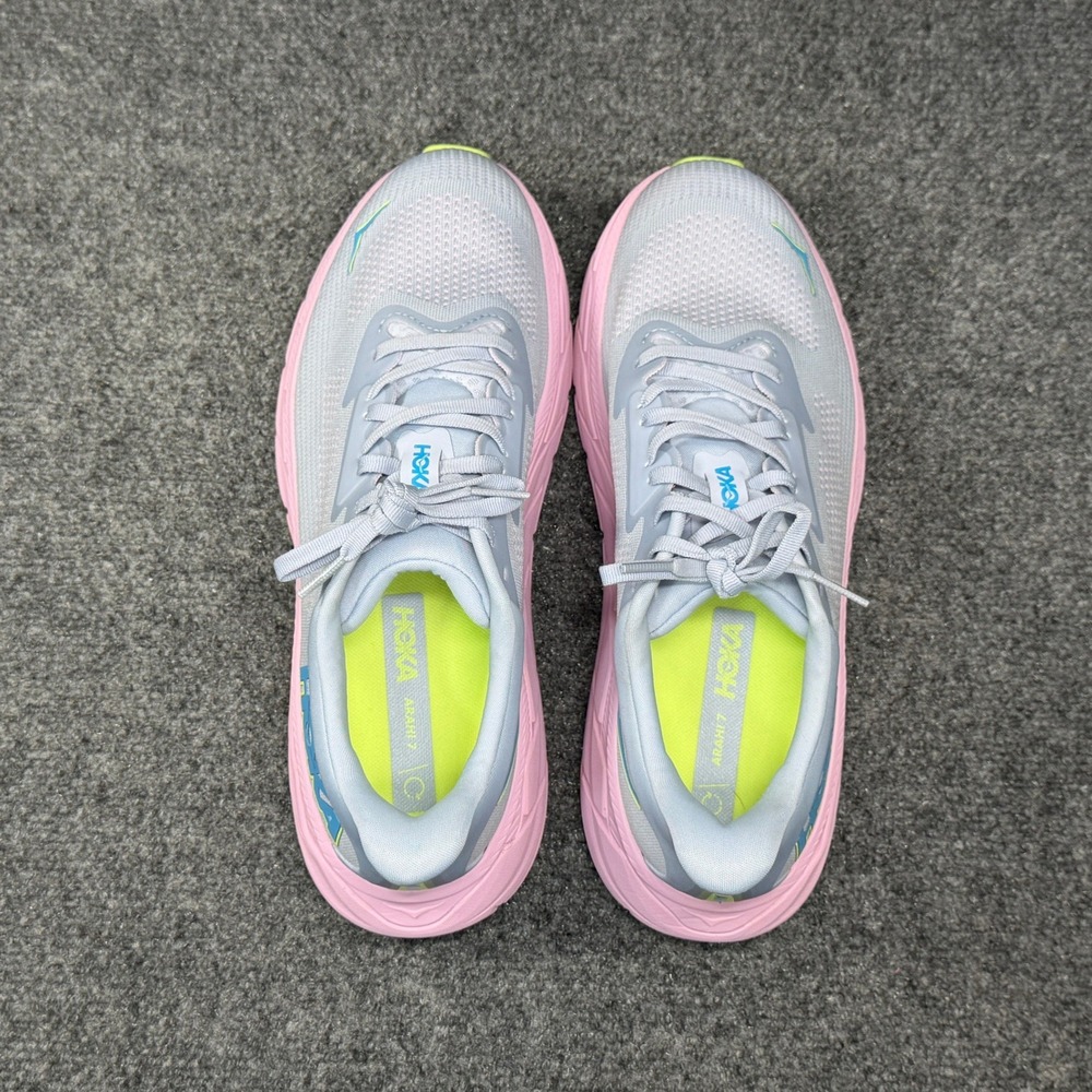Hoka Arahi 7 Running Shoes Women's 11 Gull Pink Twilight Athletic Run Training - Picture 9 of 13